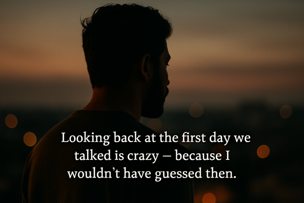 I Would’ve Never Guessed It That Day